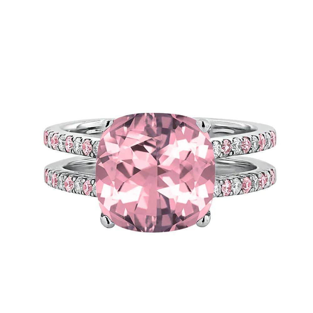 PINK CZ RING