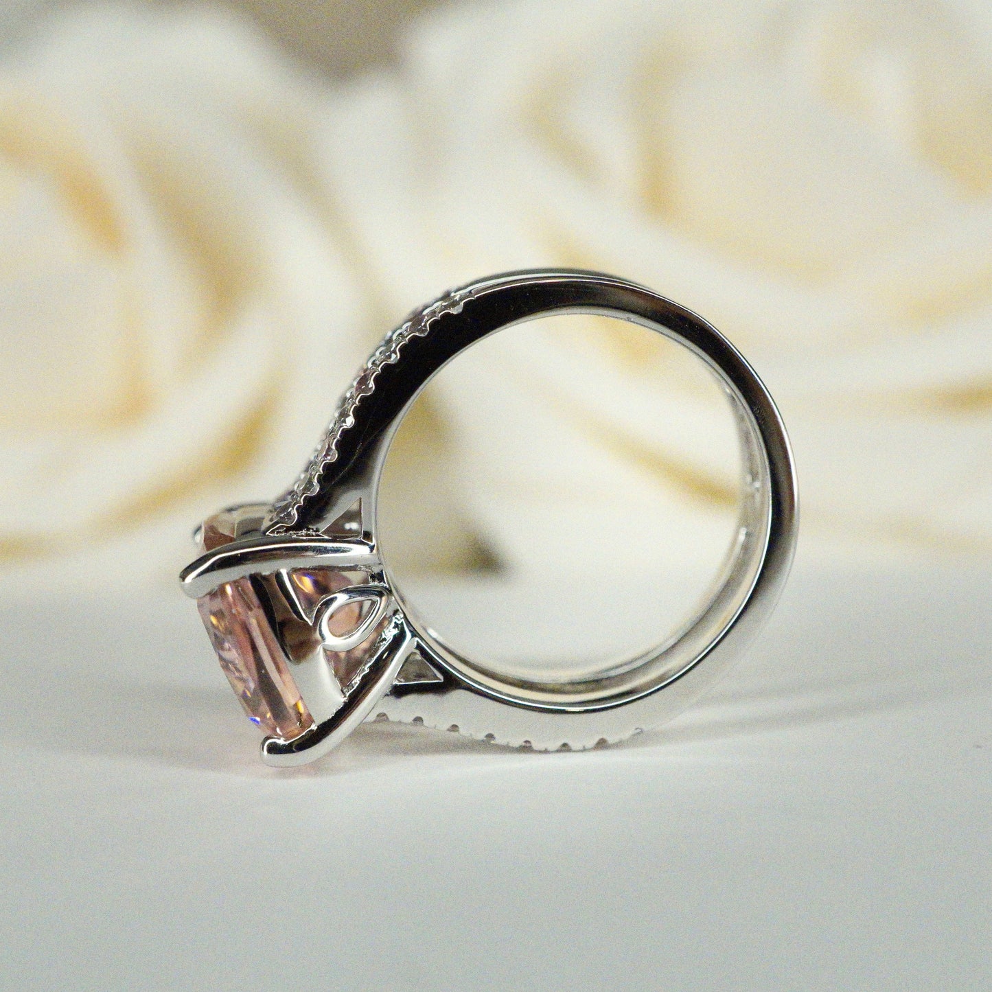 PINK CZ RING