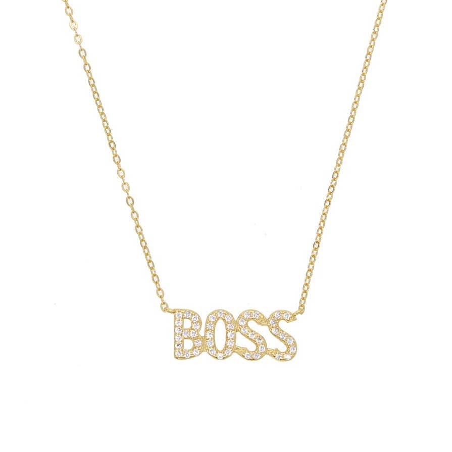 CZ Diamond Boss Necklace