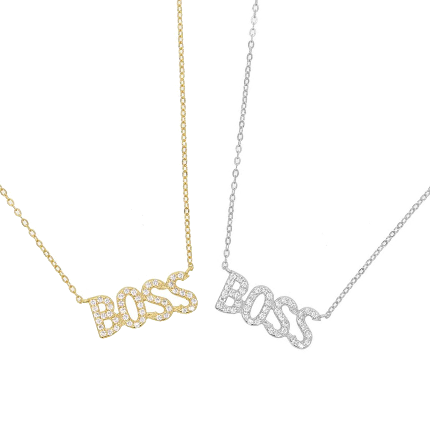 CZ Diamond Boss Necklace